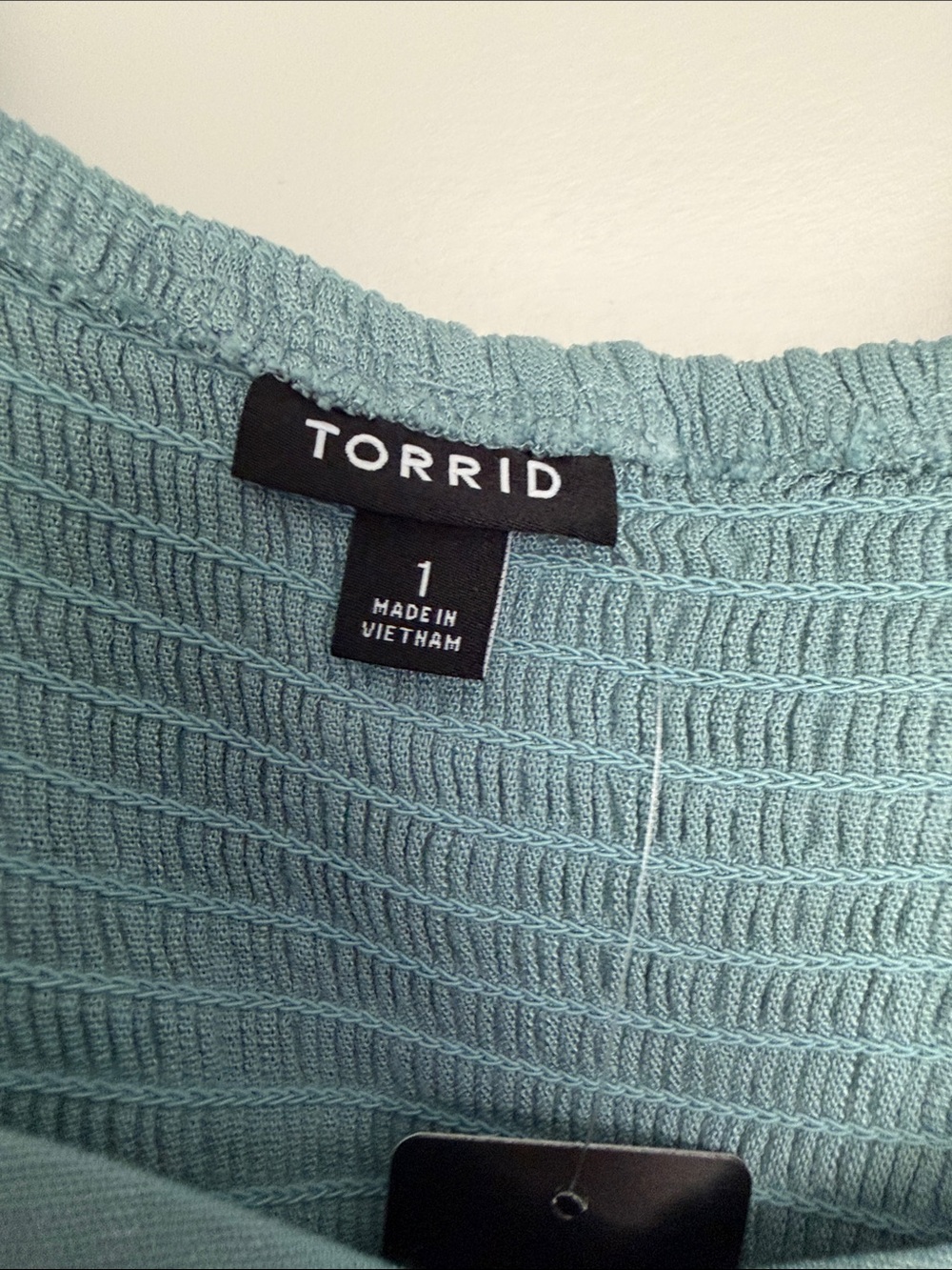 torrid Dusty Blue Puff-Sleeve Midi Dress - Picture 3 of 6